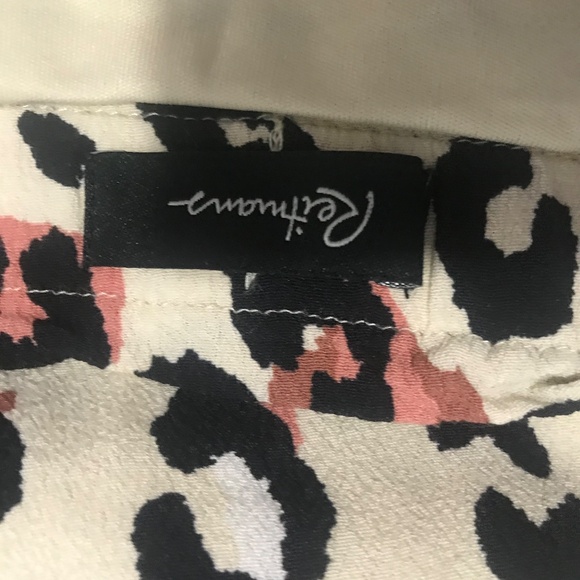 Reitmans Leopard Print Skirt With Rich Black And Brown Tones XL - Picture 5 of 9